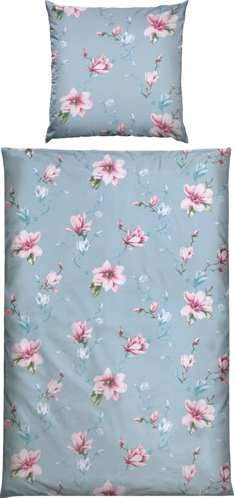 REDBEST Bettwäsche Bettwäsche, Jersey, Single-Jersey Blumen Bild 1
