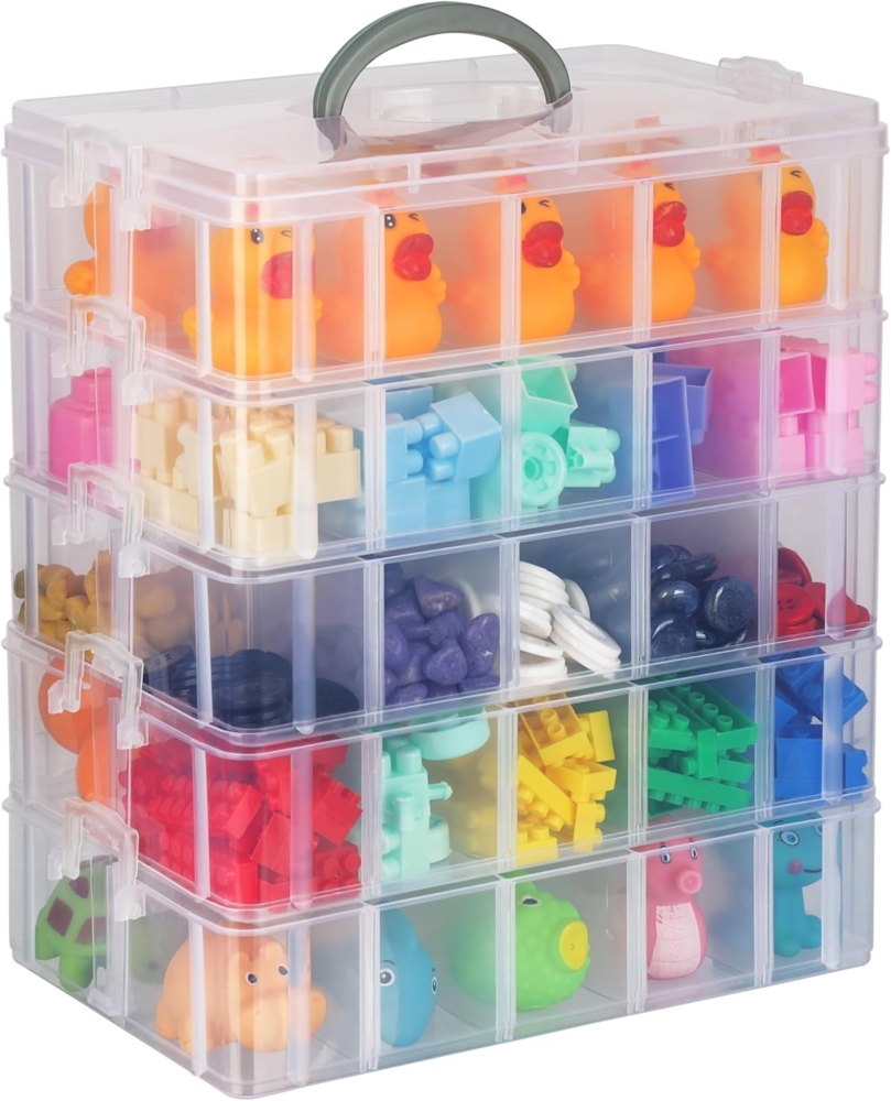 Belle Vous Aufbewahrungsbox BELLE VOUS Sortierbox für Kleinteile mit 50 Fächern - Aufbewahrungsbox (1 St) Bild 1