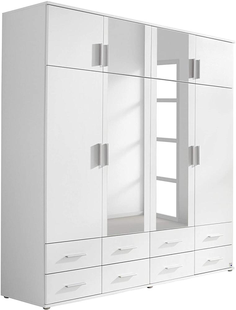 Rauch 'KEMI' Kleiderschrank mit Spiegel, weiß, 181 cm Bild 1