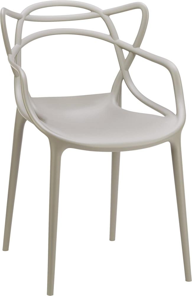 Kartell 586507 Stuhl Masters, grau Bild 1