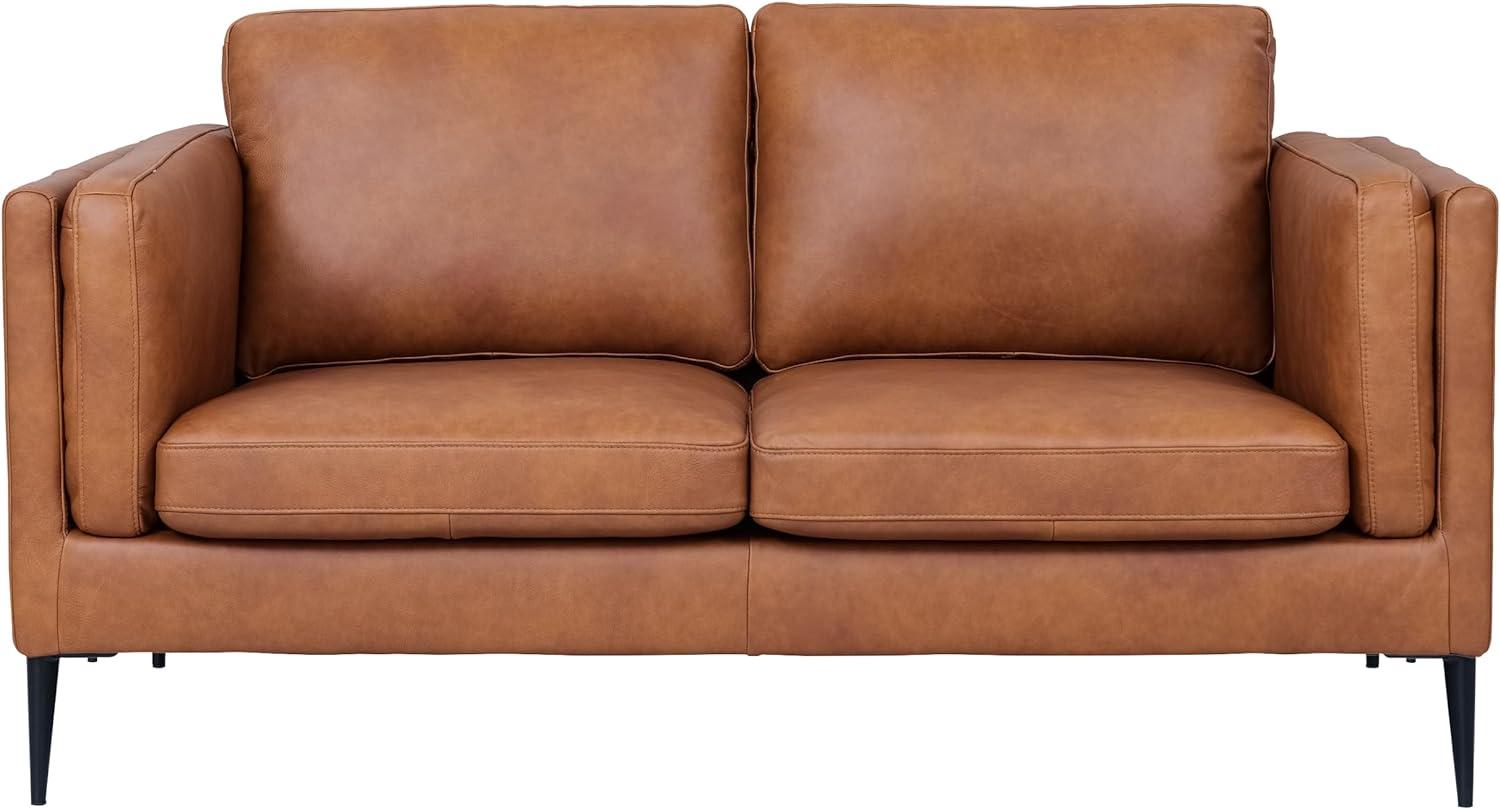 2-Sitzer Sofa Valencia Braun Bild 1