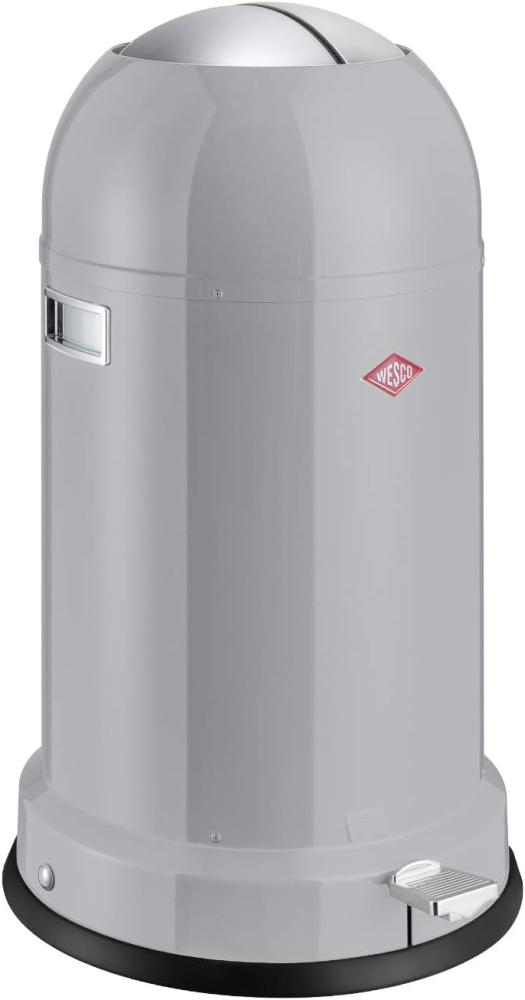 Wesco Kickmaster Classic Line Soft Abfalleimer, 33 L, Cool Grey (183631-76) Bild 1