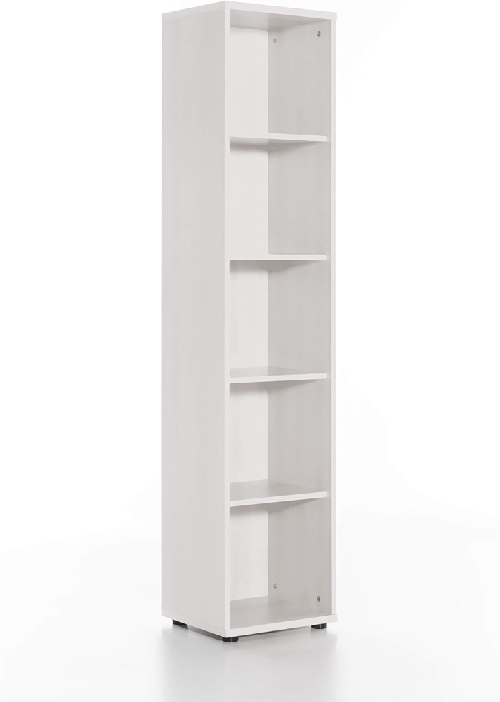 Möbelpartner Regal Lola 701369 lichtgrau, 39,3 x 34,5 x 182,4 cm Bild 1