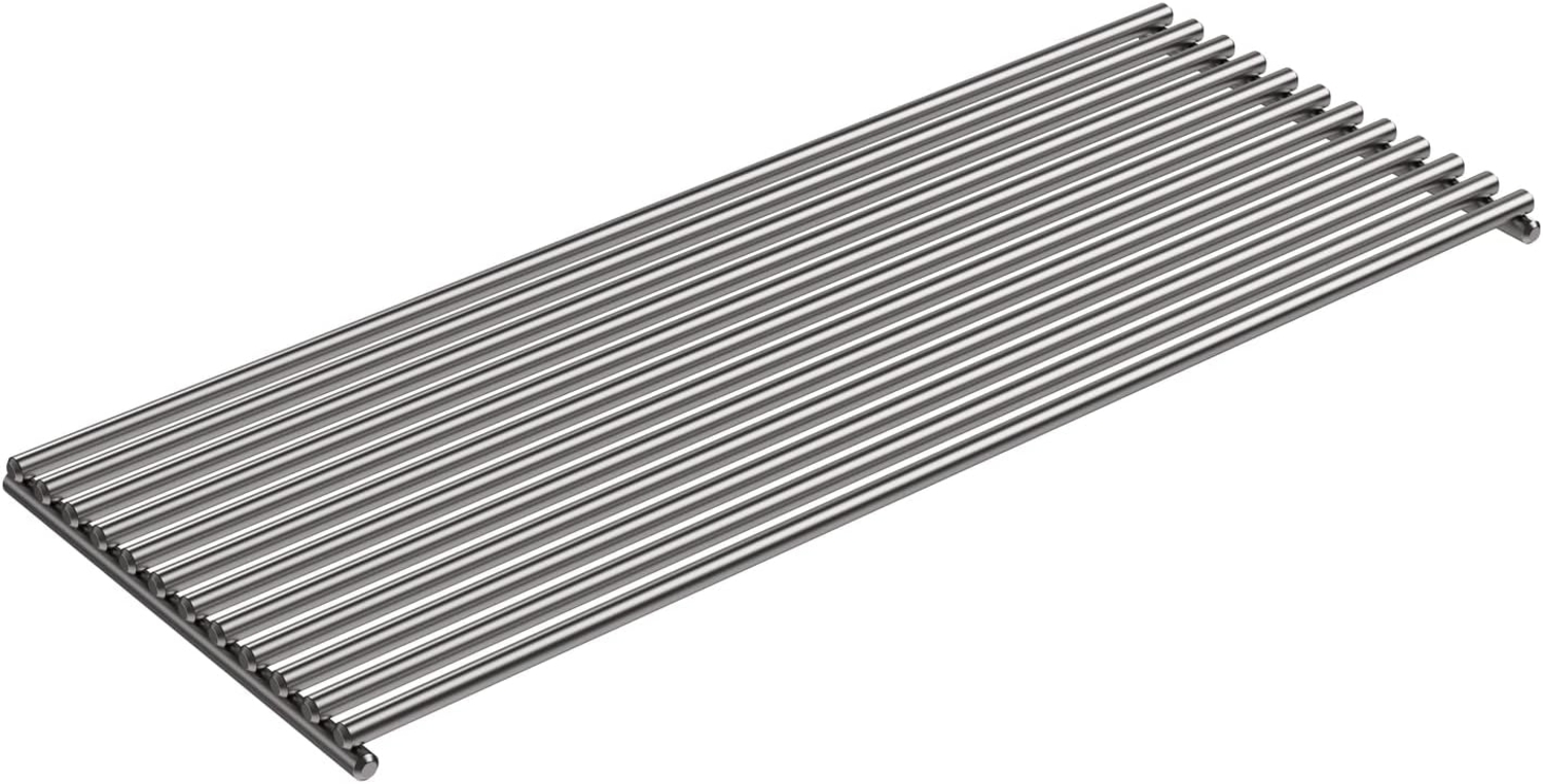 RÖSLE Edelstahl Grillrost, Hochwertiger Grillrost für VIDERO G3/G6 ab Modelljahr 2021, spülmaschinengeeignet, silberfarben Bild 1