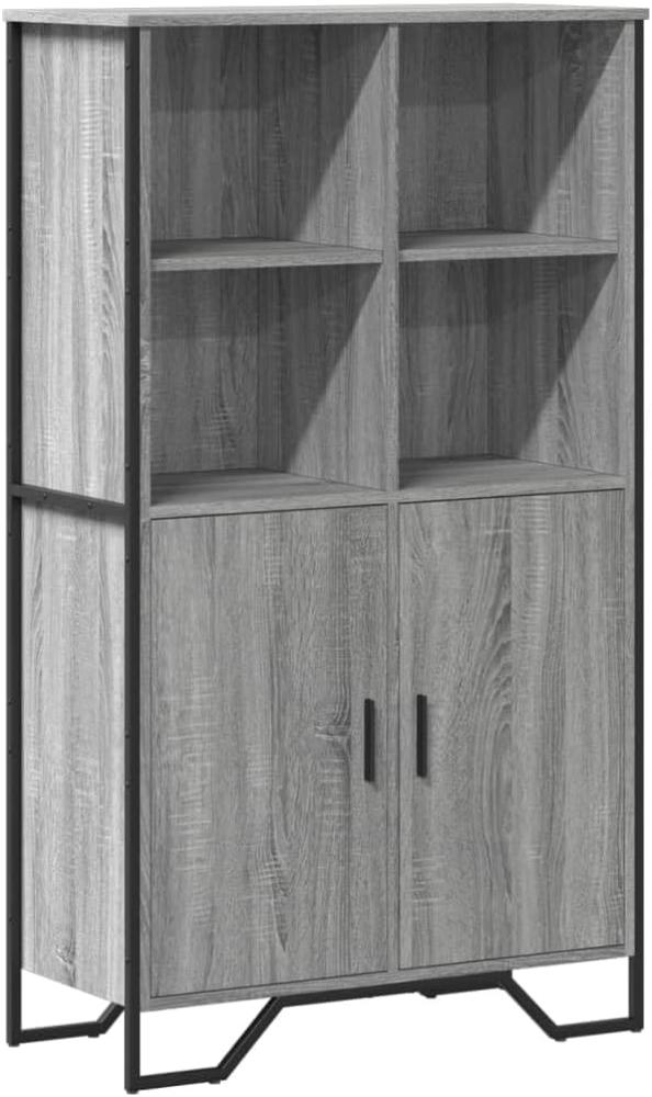 Highboard 79,5X35,5X137,5 Cm Holzwerkstoff: Grau Sonoma Bild 1