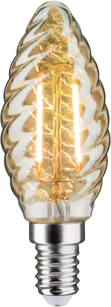 Paulmann 28708 LED Kerze 2,6 Watt E14 Gold Goldlicht Bild 1