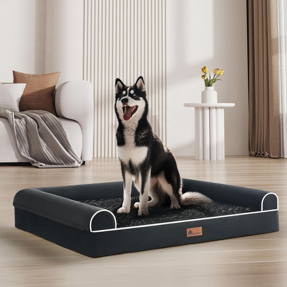 TIGGO Hundematratze Doggyhut® Orthopädisches Hundebett Hundesofa Hundematratze, Orthopädisches & Ergonomisches Hundebett Bild 1
