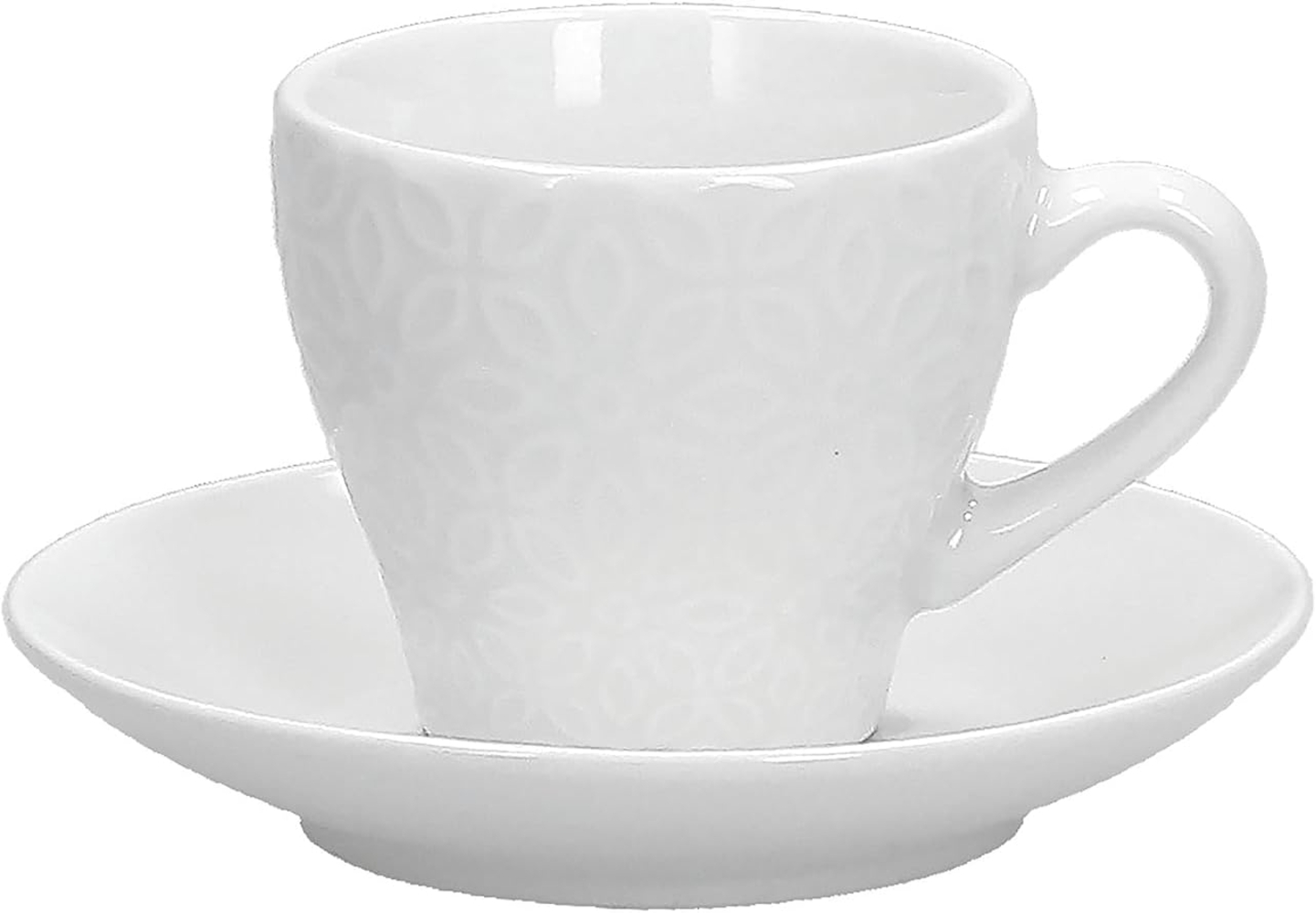 Tognana Set 6 EspressoTasse Margaret, Porzellan, Weiß Bild 1