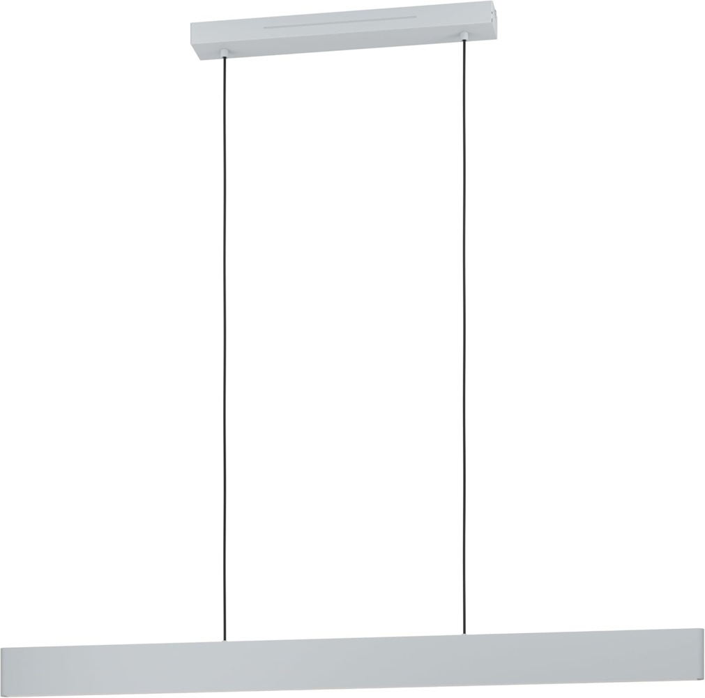 Eglo 900879 LED Hängeleuchte ANDREAS-Z Stahl grau, Kunststoff weiss 2X19W 2700-6500K L:117cm B:7cm H:110cm mit Connect-Z Funktion Bild 1