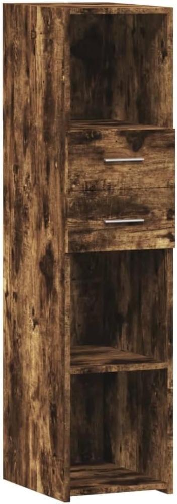 Highboard Räuchereiche 30x42,5x124 cm Holzwerkstoff 846156 Bild 1