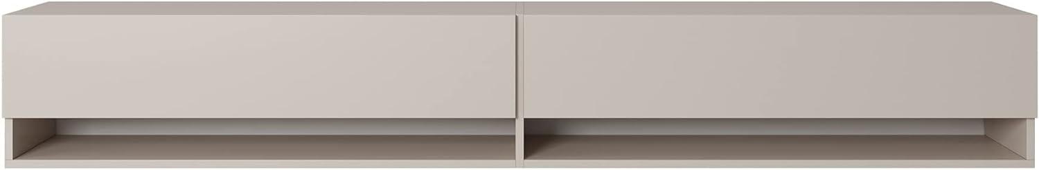 Selsey MIRRGO - TV-Board hängend, TV-Element, Graubeige, 200 cm Bild 1