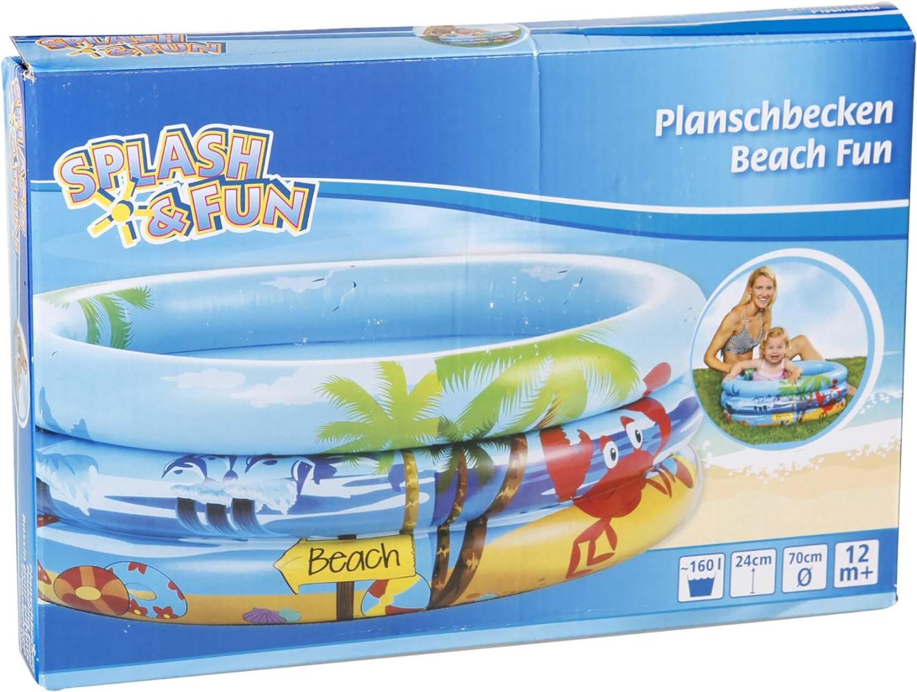 Splash & Fun Babyplanschbecken Beach Bild 1