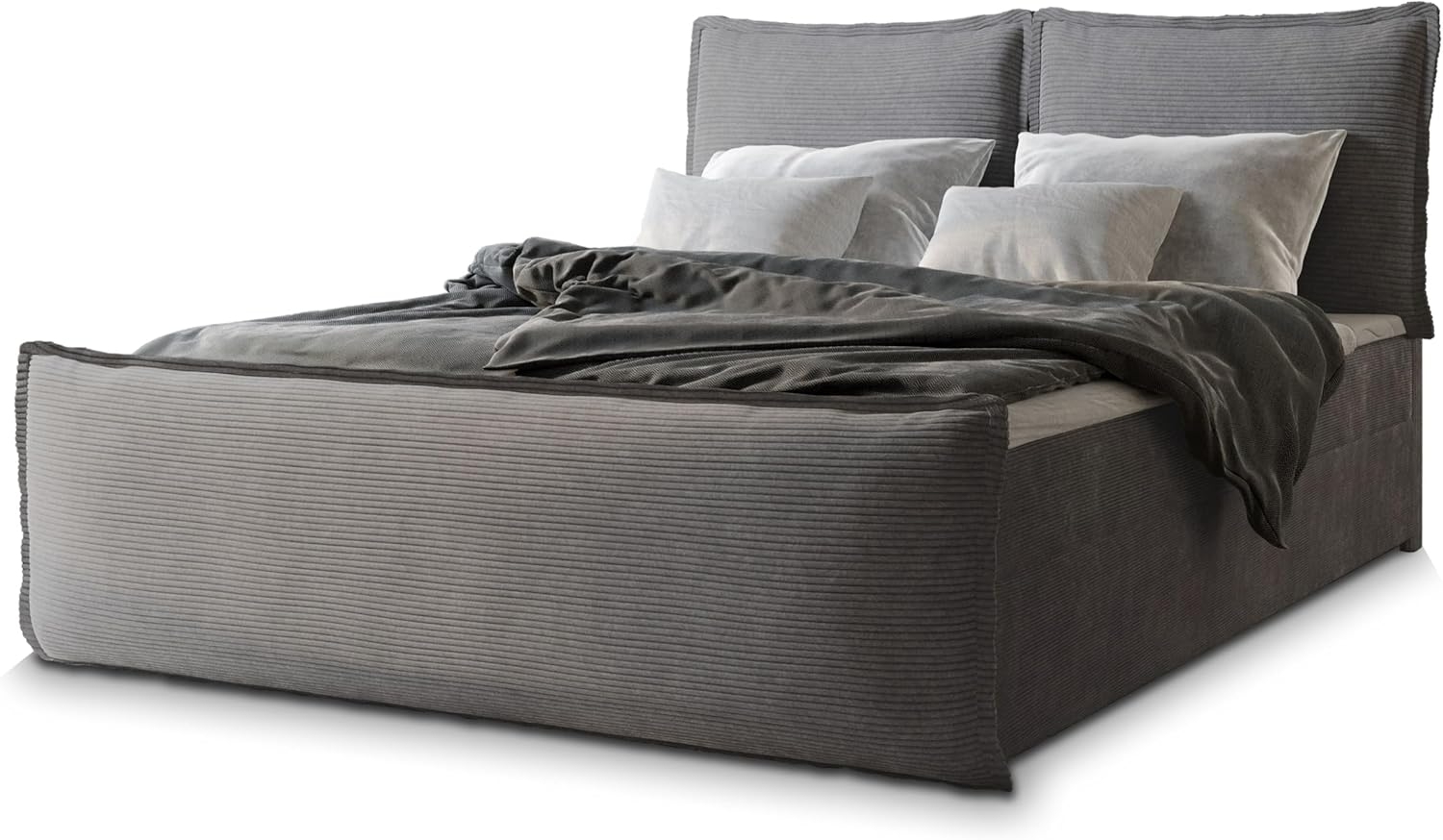 Masseno Boxbett MONTA 180x200 cm mit Bonell Matratze und Topper Bild 1