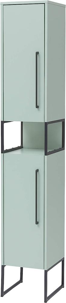 Schildmeyer Limone Hochschrank, Holzwerkstoff, Mint, 30,4 x 183,4 x 33 cm (BxHxT) Bild 1