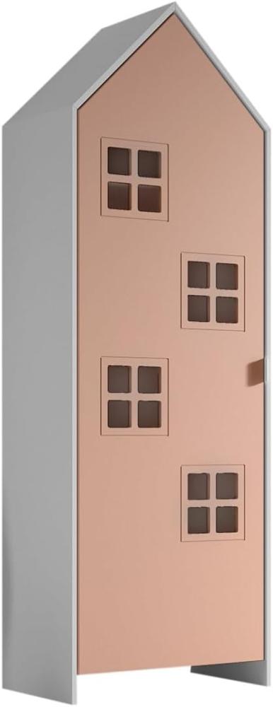 Schrank Casami Bruges 37 x 57,6 x 171,3 cm MDF Rosa Bild 1