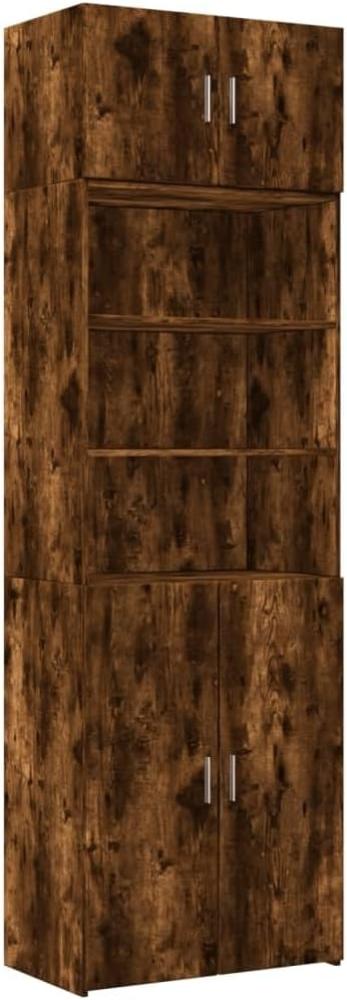 Hochschrank Räuchereiche 70x42,5x225 cm Holzwerkstoff 3281319 Bild 1