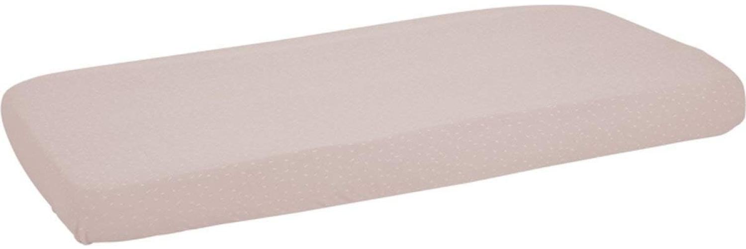 Little Dutch 'Sprinkles' Spannbetttuch pink 60x120 cm Bild 1