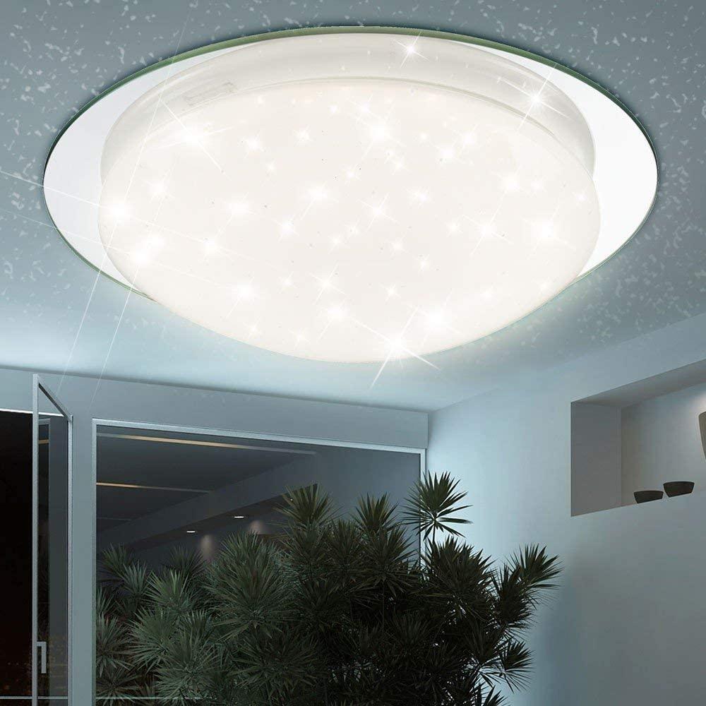 GLOBO Deckenleuchte LED Wohnzimmer Schlafzimmer Deckenlampe Küche Bad Flur 48358 Bild 1