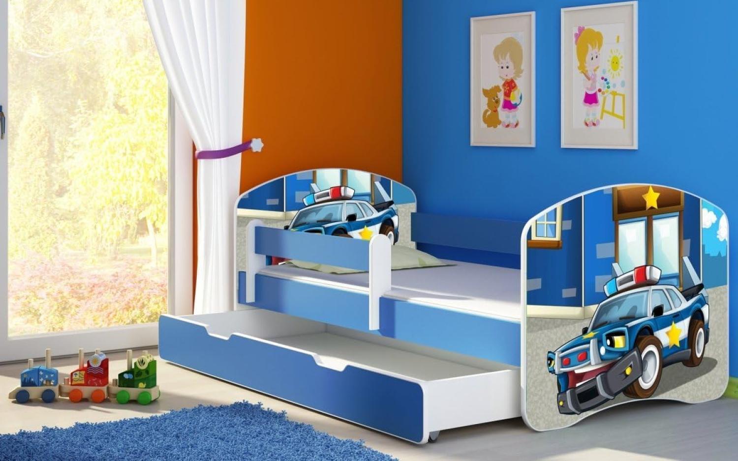 Kinderbett Dream mit verschiedenen Motiven 180x80 Police Bild 1