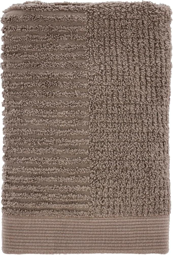 Zone Denmark Handtuch Classic, Badetuch, Gästehandtuch, Baumwolle, Taupe, 70 x 50 cm, 26444 Bild 1