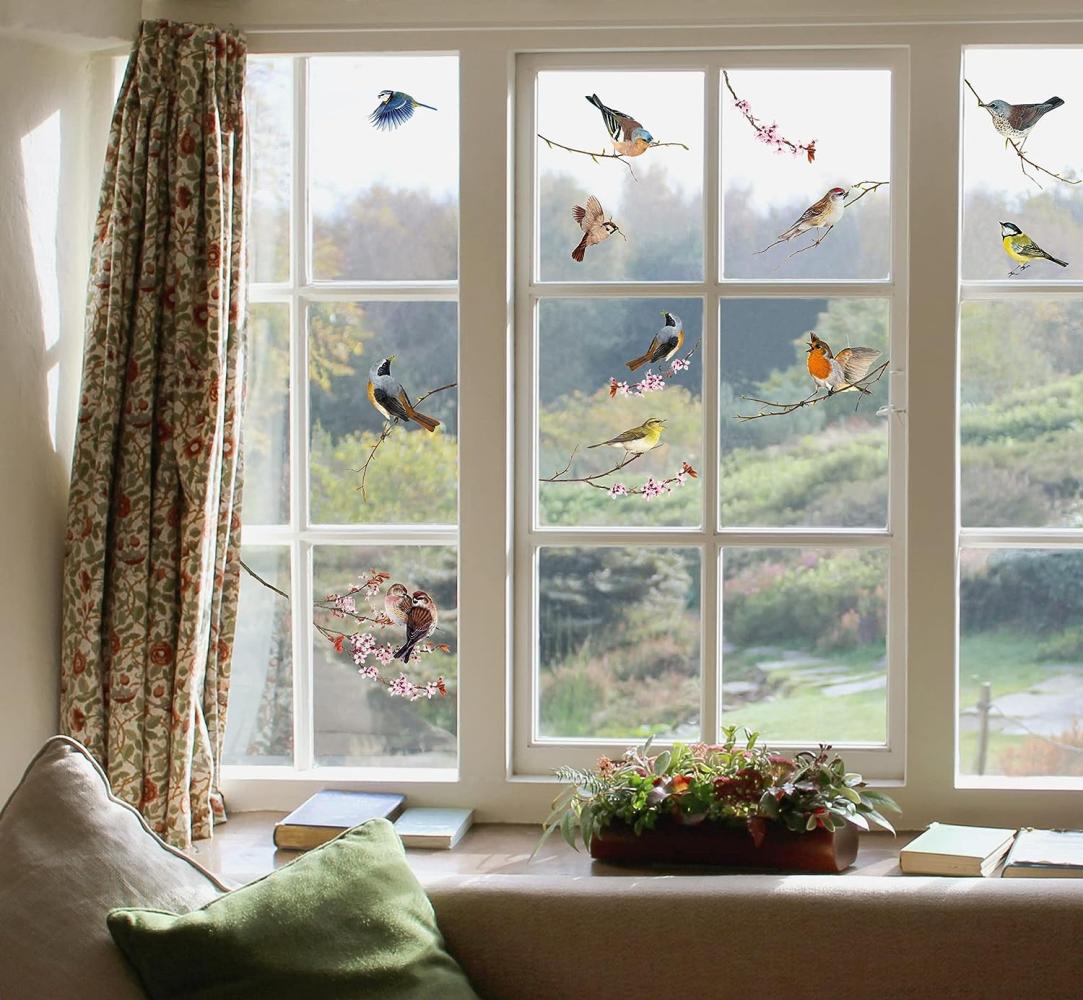 Komar Windowsticker Birds 31 x 31 cm Bild 1