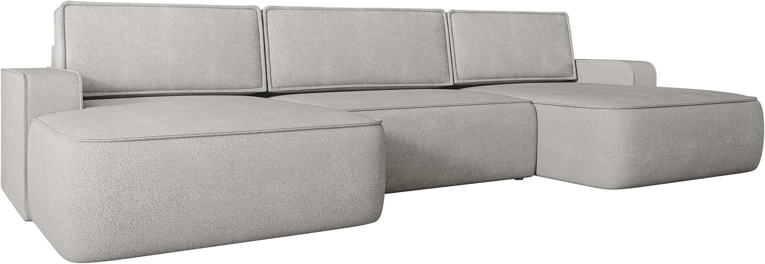 Wohnlandschaft Mrowin U (Farbe: Velo 633) Bild 1