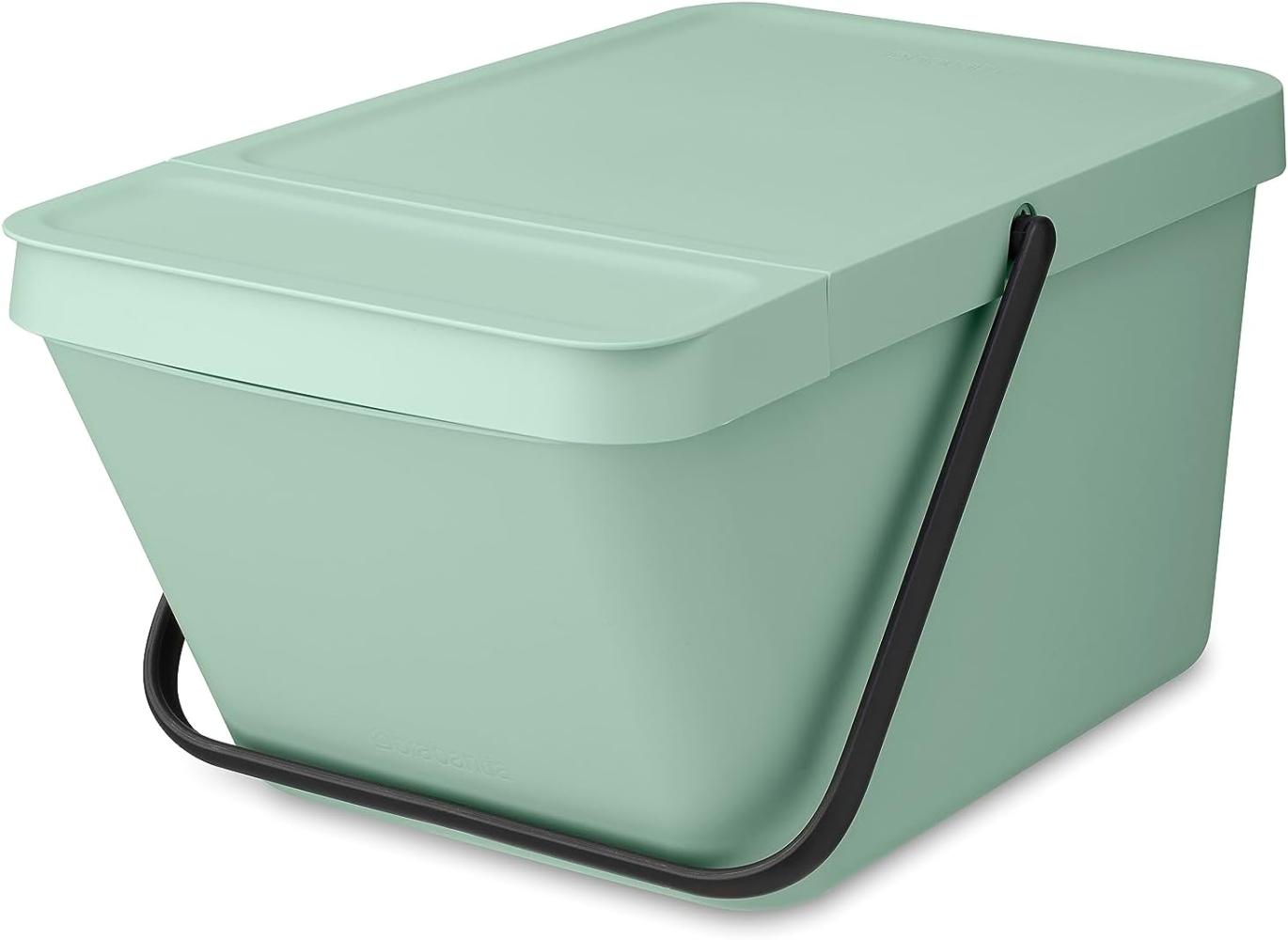 Brabantia 'Sort & Go' Abfallbehälter, Kunststoff, Jade Green, 20 Liter Bild 1