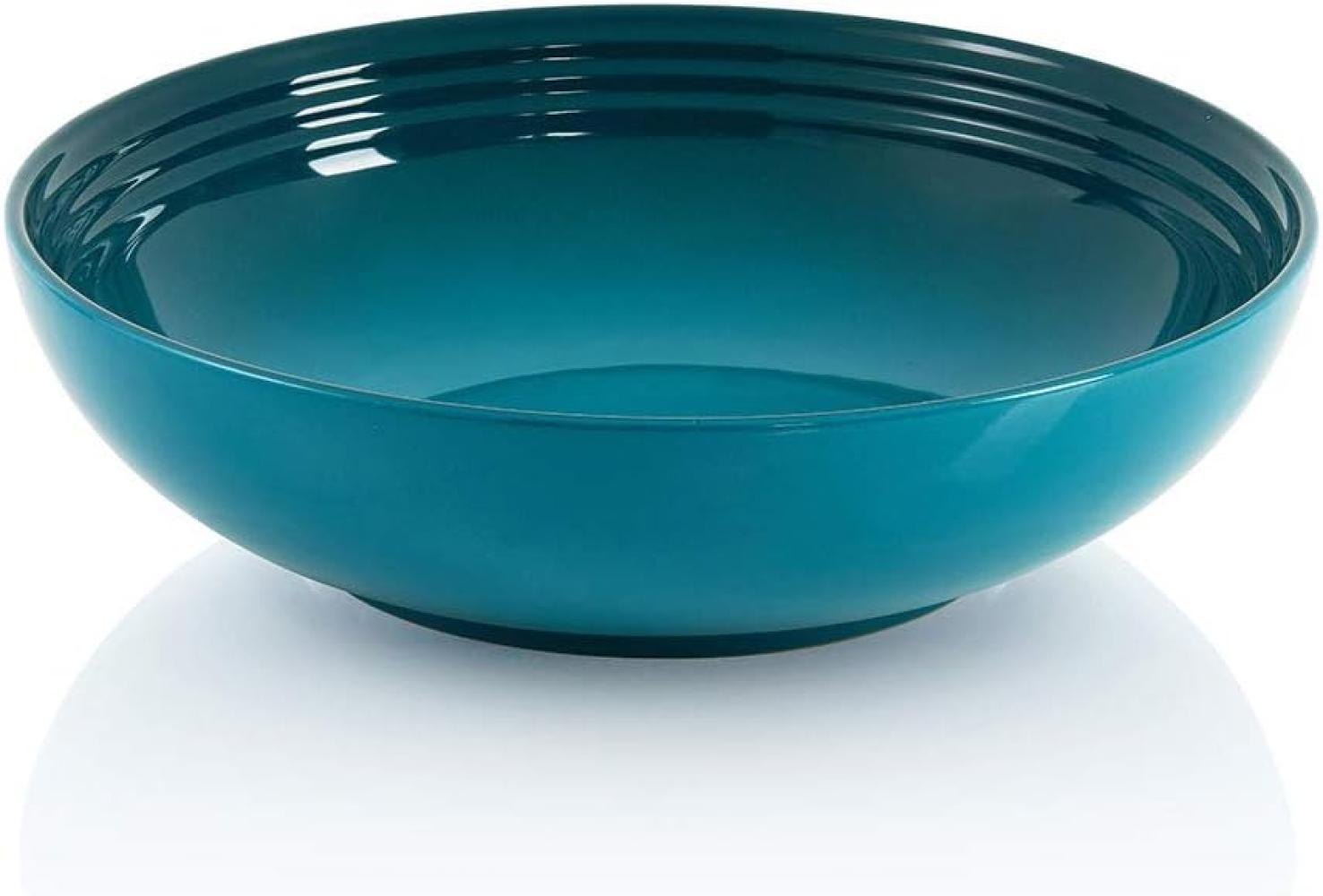 Le Creuset Servierschale 32 cm Deep Teal Bild 1