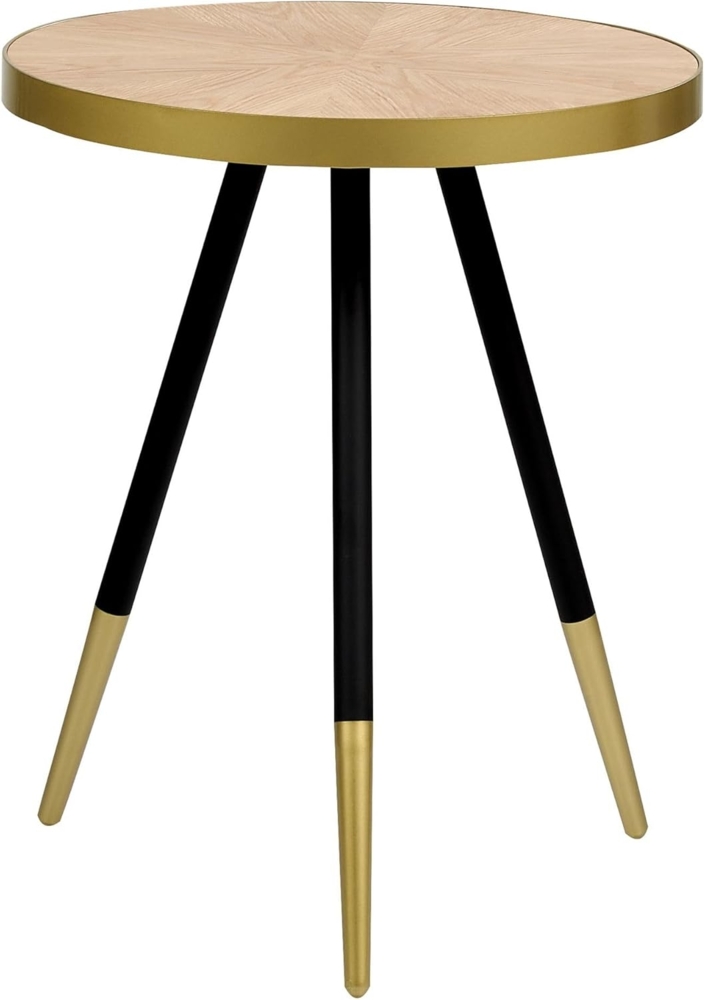Beistelltisch RAMONA Holzoptik Heller Holzfarbton Bild 1