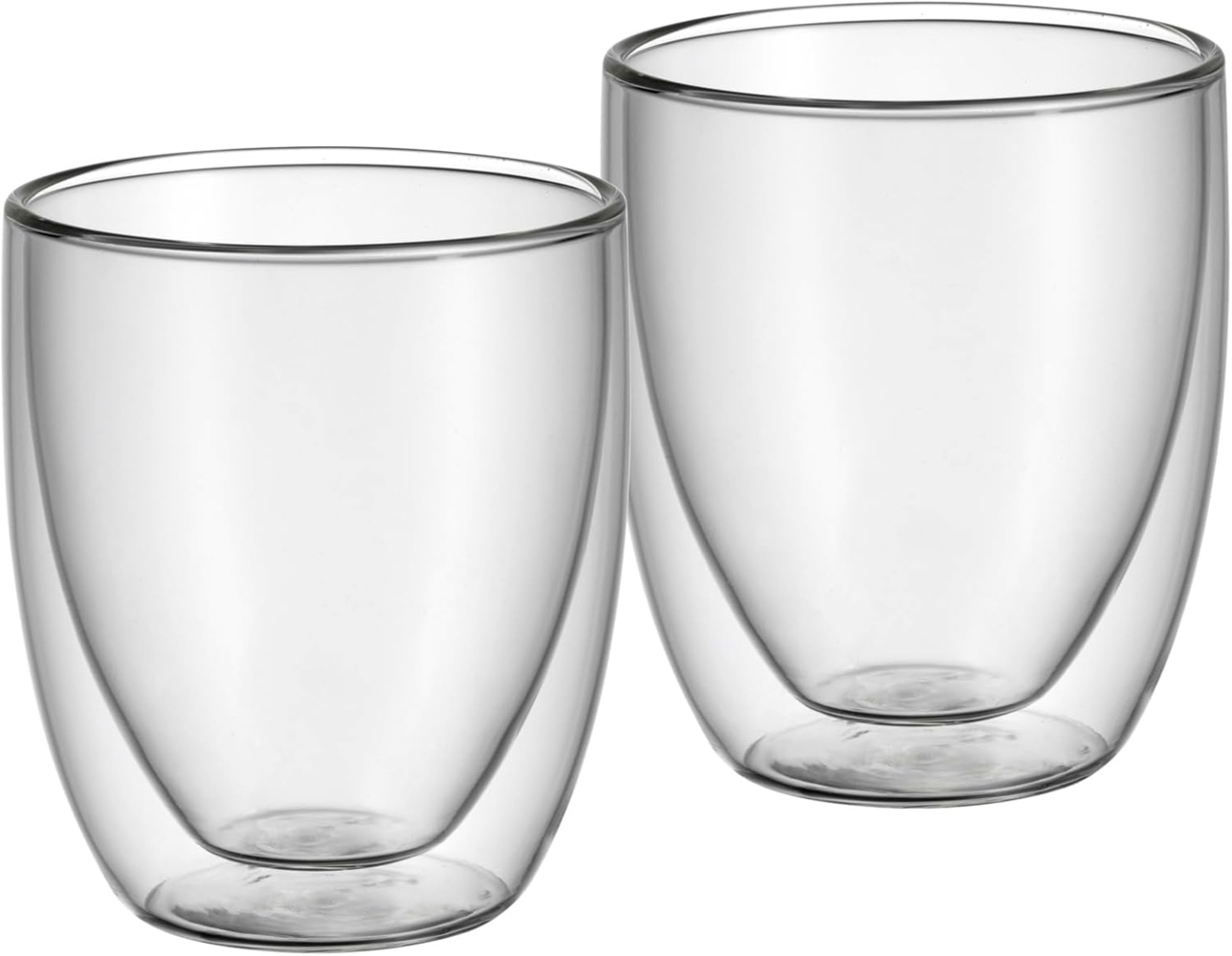 WMF Kult doppelwandige Cappuccino Gläser Set 2-teilig Bild 1