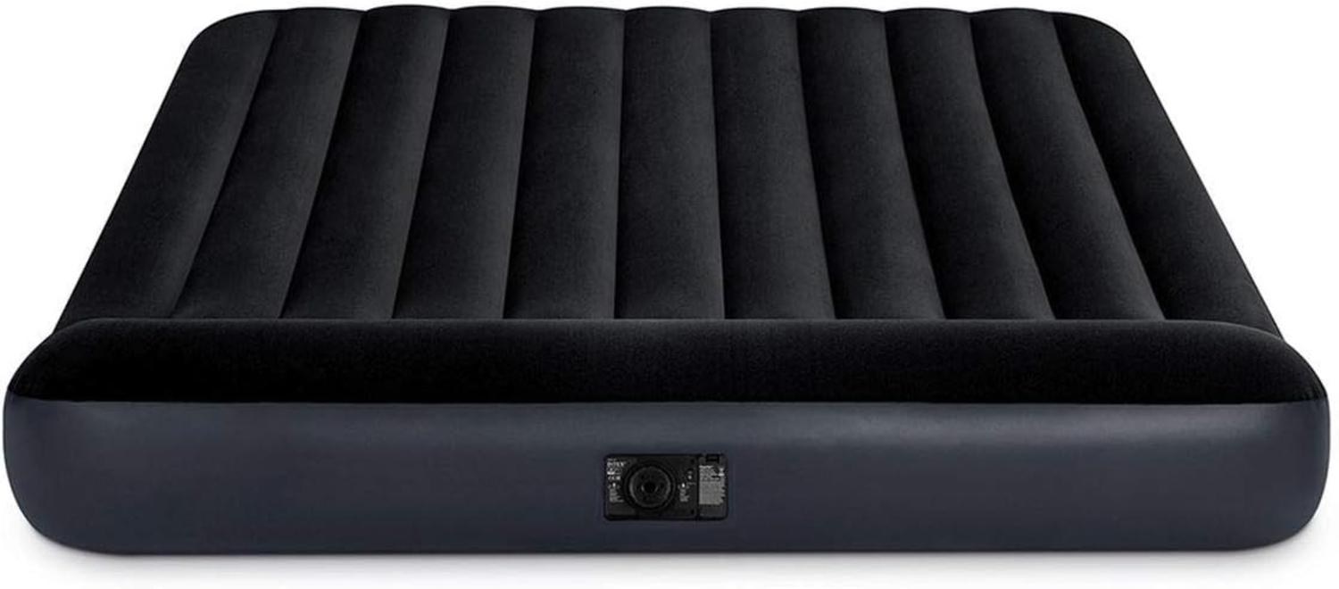 Intex DuraBeam Pillow Rest Classic Queen Doppelmatratze Queen Size Rechteck Innen & Außen Integrierte Luftpumpe Bild 1