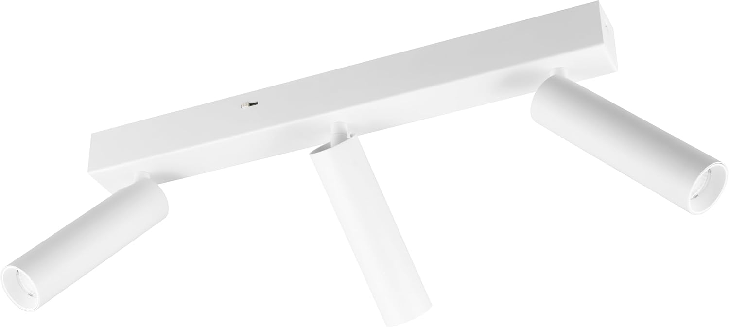 Moderner LED Deckenstrahler AMBALA dimmbar 3-flammig Weiß, Breite 44cm Bild 1