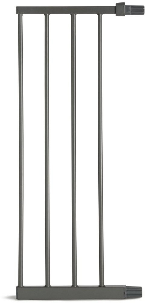 Lindam by Munchkin 28 cm Pressure Fit Universal Gate Extension, Grey Bild 1