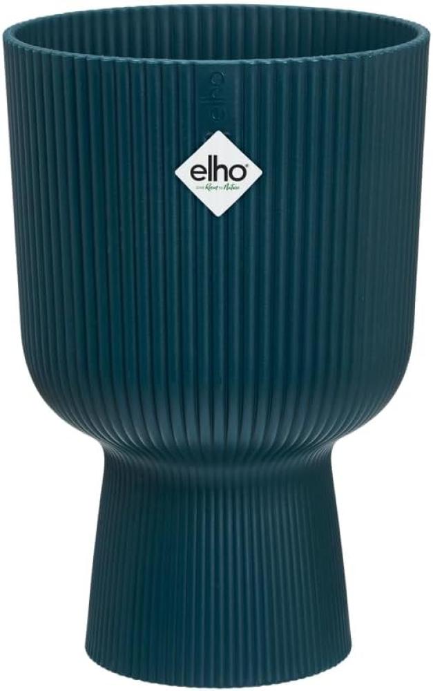 Elho Blumentopf Vibes Fold Coupe D14cm blau Bild 1