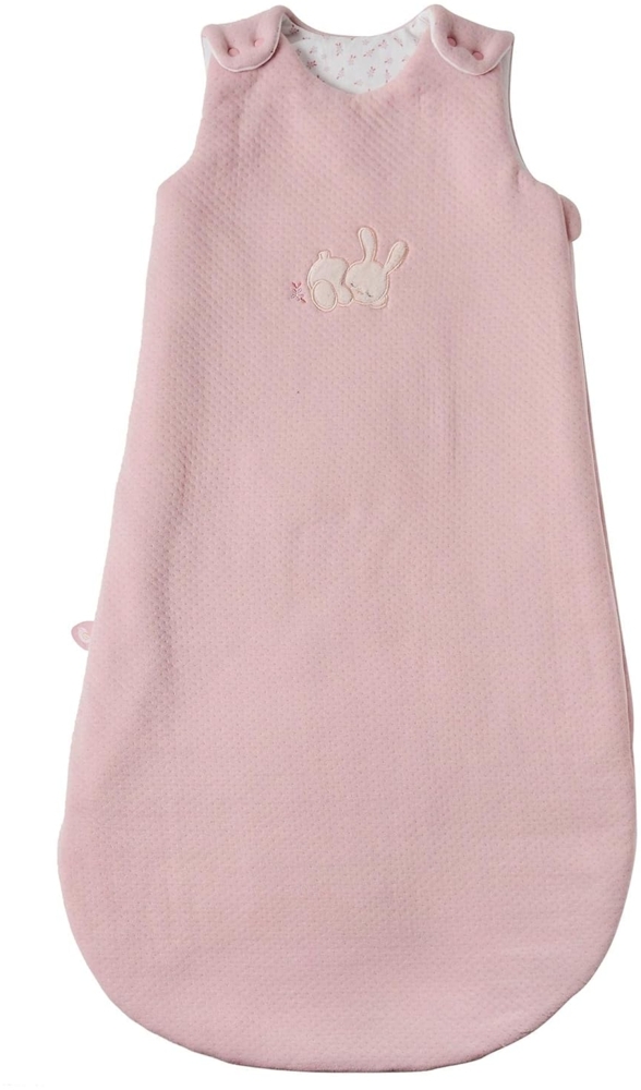 Nattou Babyschlafsack für Herbst und Winter, Aus Baumwolle und Polyester, TOG 2. 5, Ca. 90 cm, 6-24 Monate, Alice und Pomme, Rosa Bild 1