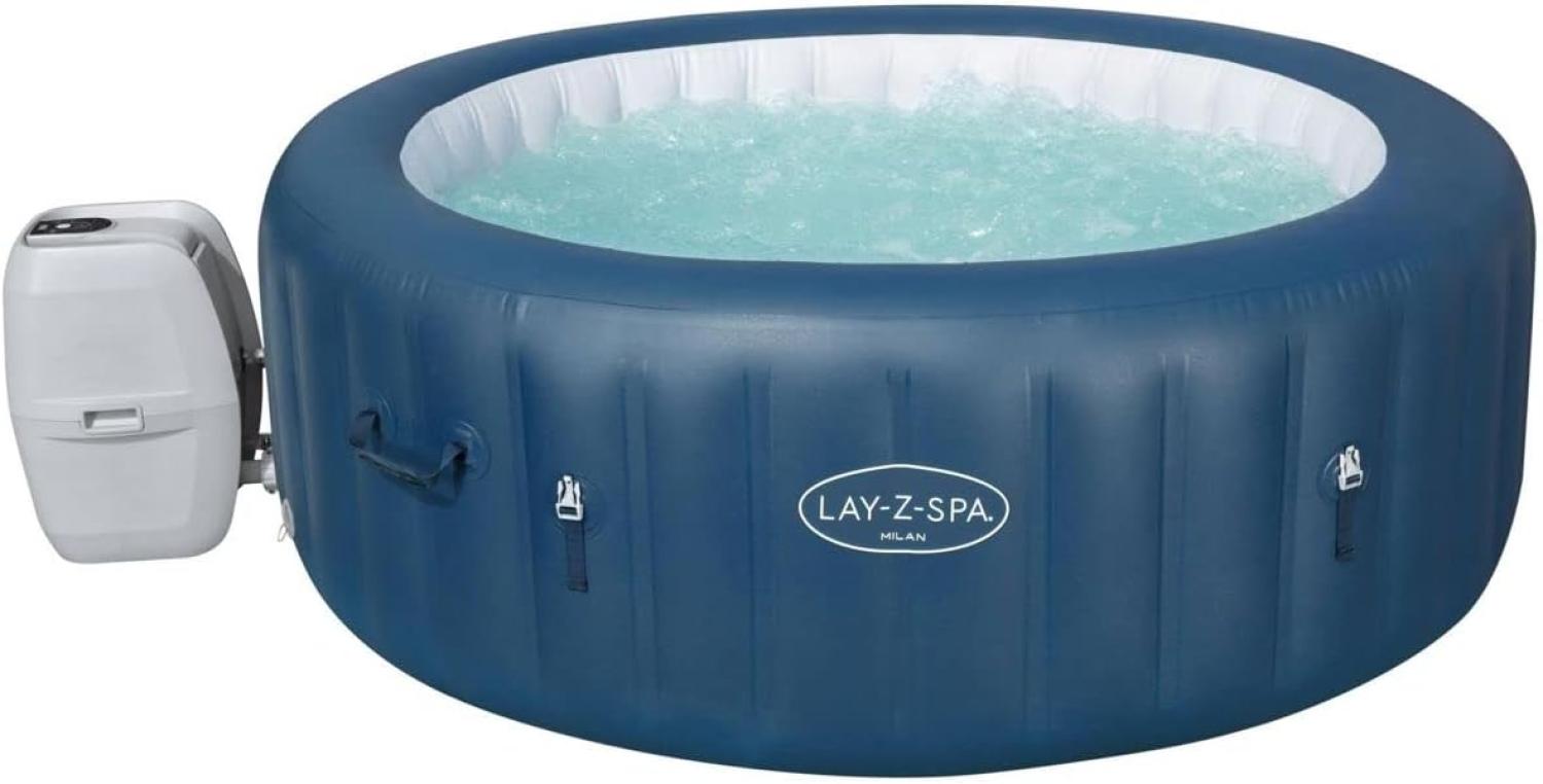 Bestway 'LAY-Z-SPA Milan AirJet Plus' Whirlpool, mit App-Steuerung, 196 x 71 cm Bild 1