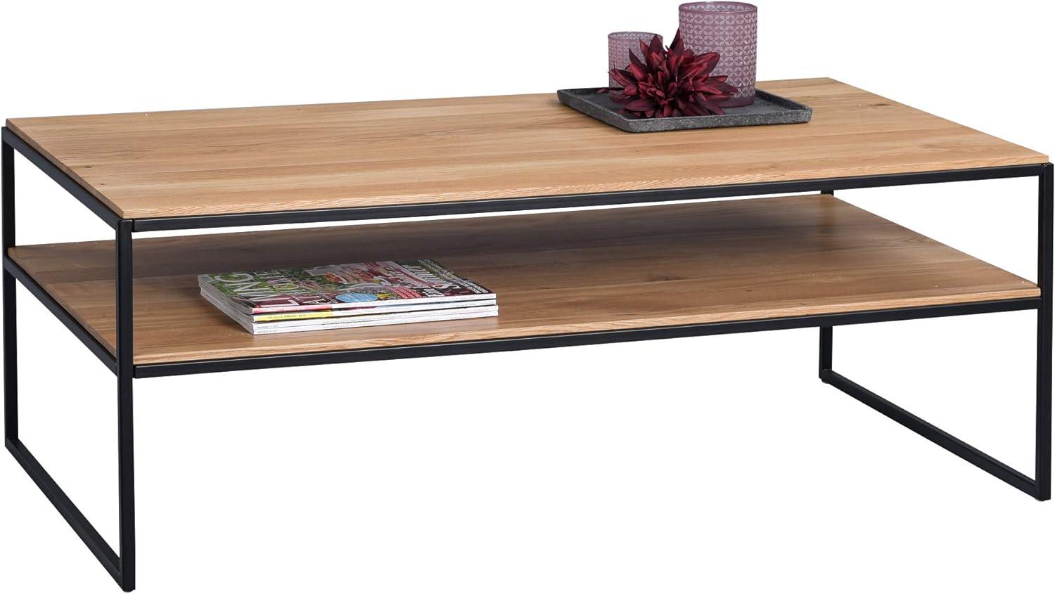 M2 Kollektion Mika 3 Couchtisch, Holz, braun, Länge 110cm, Breite 60cm, Höhe 42cm Bild 1