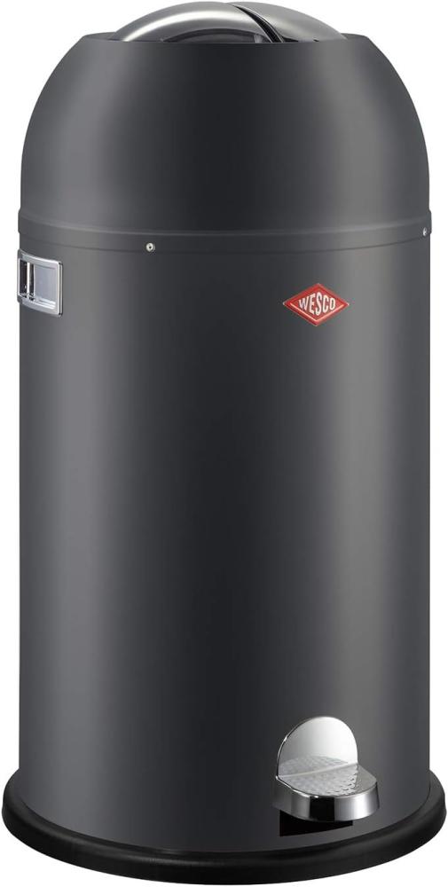 WESCO Treteimer Kickmaster 33 Liter graphit matt Bild 1