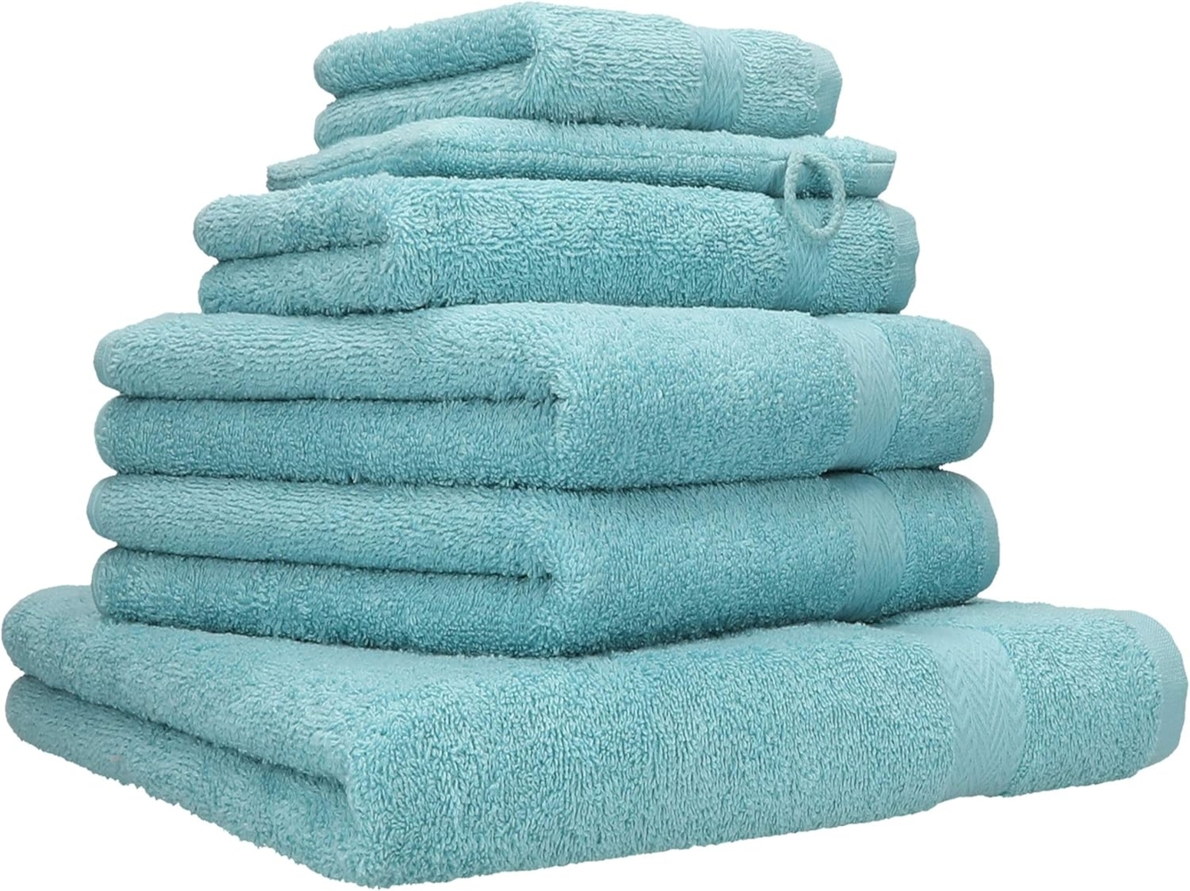 Betz Handtuch Set 6-TLG. Handtuch-Set Premium, 100% Baumwolle (6-St), Farbe Ocean Bild 1