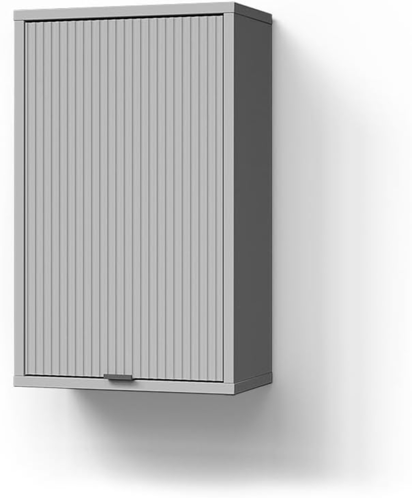 Livinity® Hängeschrank ATERNO, Grau/Grau, 40 x 65 cm mit 2 Regalböden Bild 1