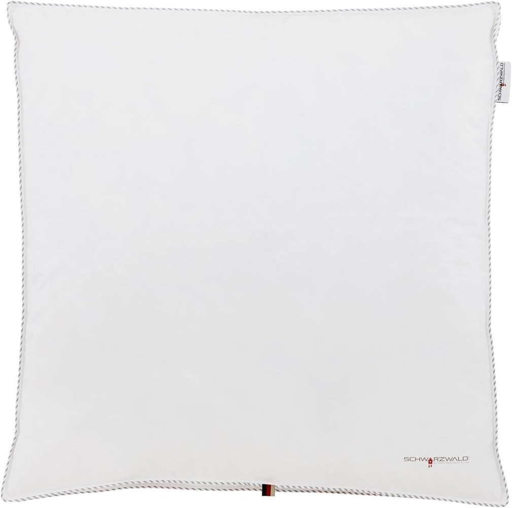 OBB Feder-Daunenkissen Schwarzwald Elisa fest Größe 80x80 cm Bild 1
