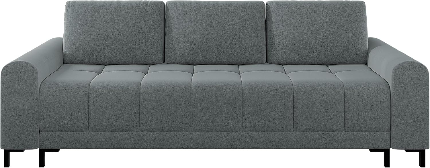 Schlafsofa Aurezi mit Bettkasten und Schlaffunktion (Farbe: Velo 635) Bild 1