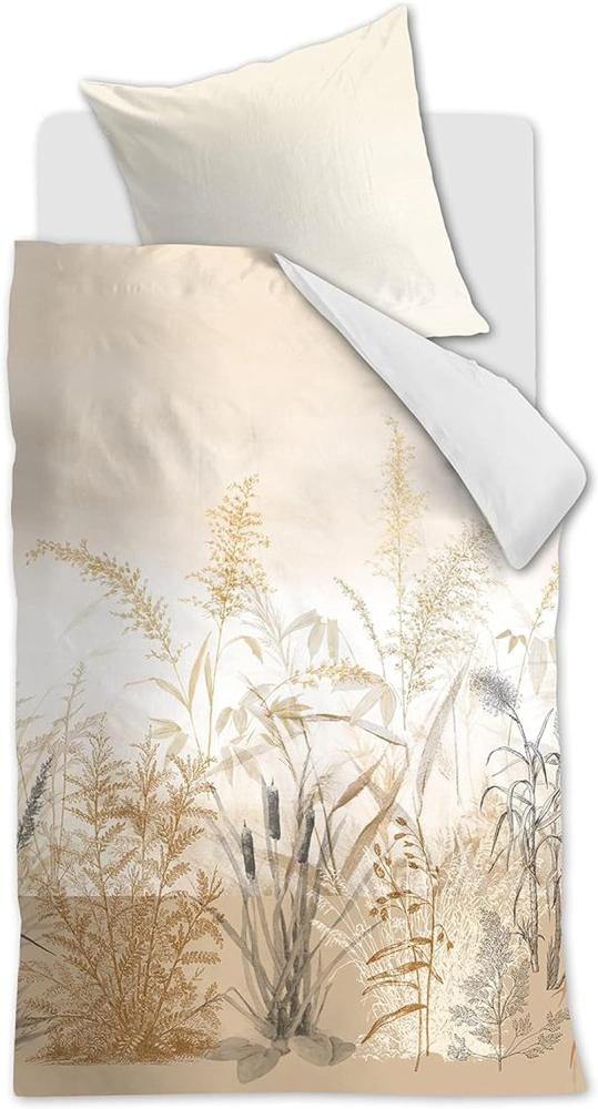 Beddinhouse Renforcé Bettwäsche Florine Sand 135X200 135 x 200 cm + 1x 80 x 80 cm 1 Bettbezug, 1 Kissenbezug Sand Bild 1