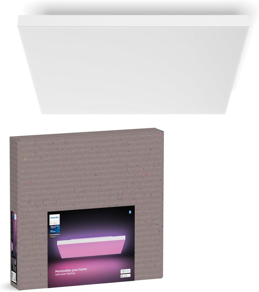 Philips Hue White & Col. Amb. Datura 600x600mm Bild 1