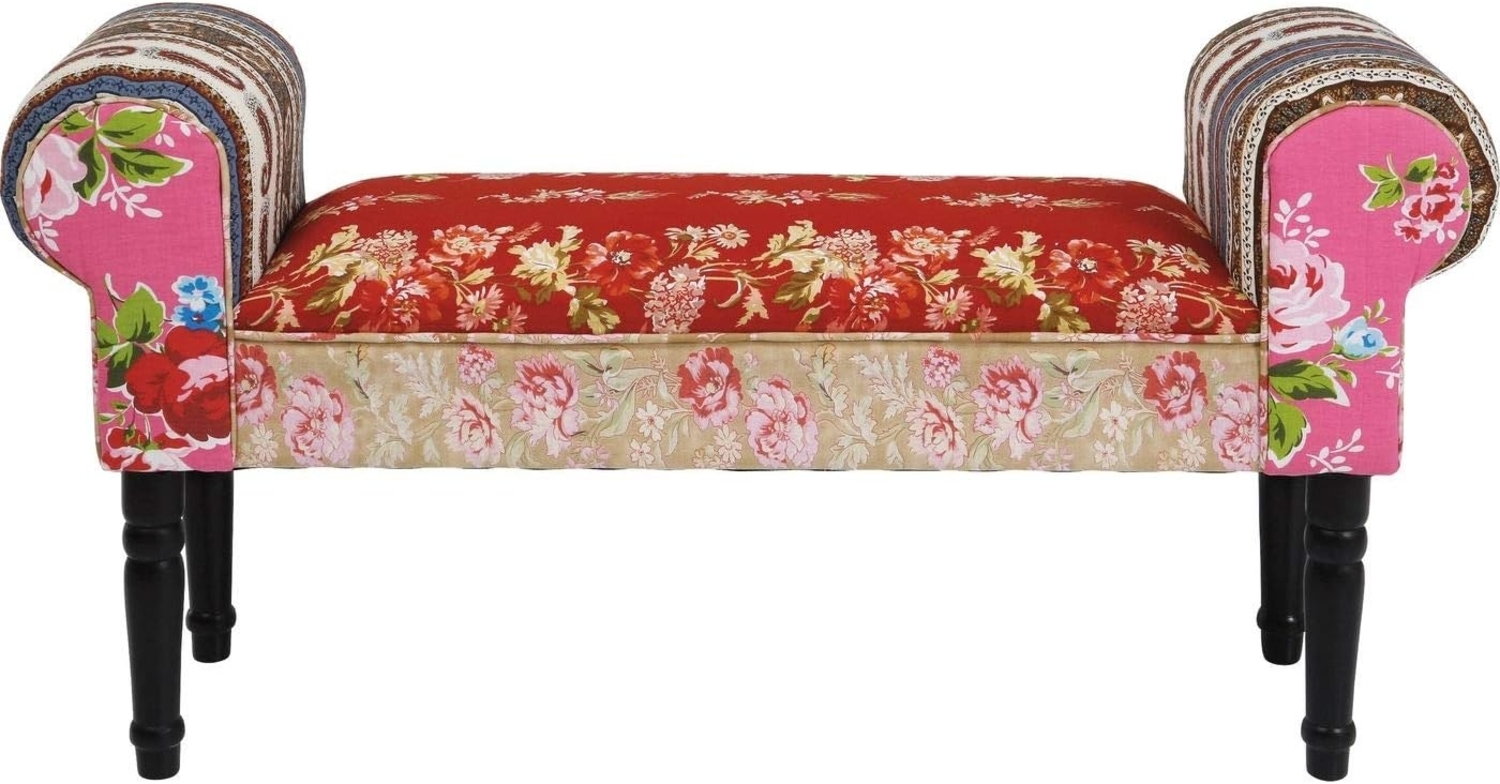 KARE Design Bank Wing Patchwork Red 75161 Bild 1