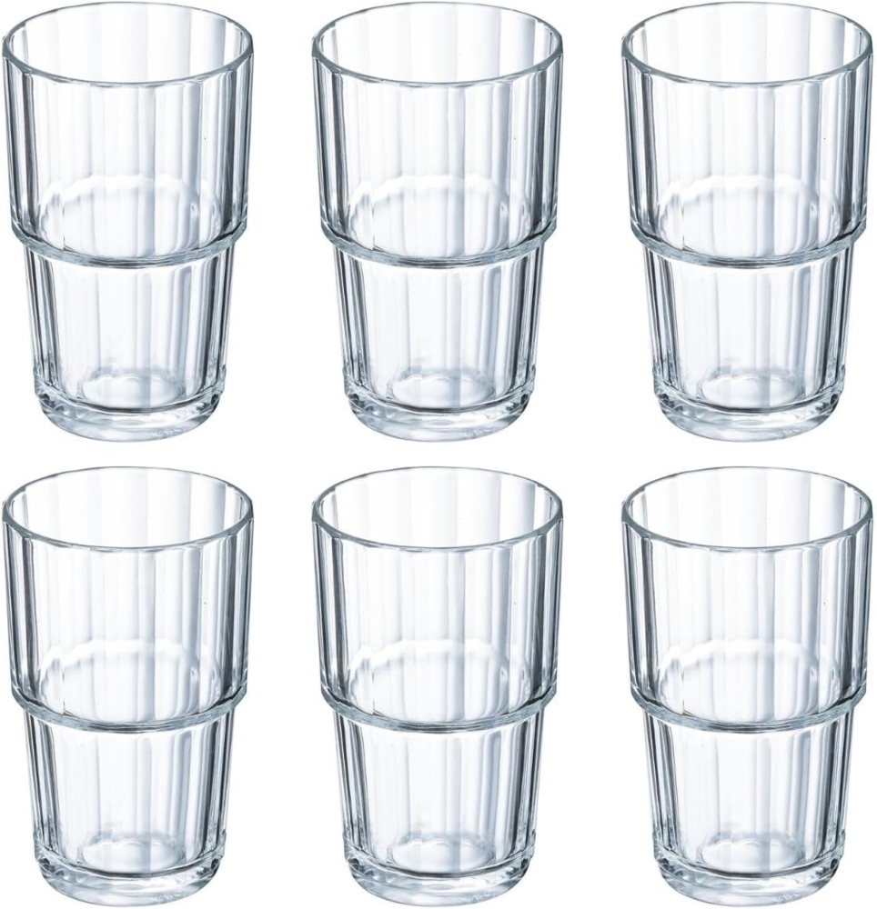 Gläserset Arcoroc Noruega Durchsichtig Glas Bild 1