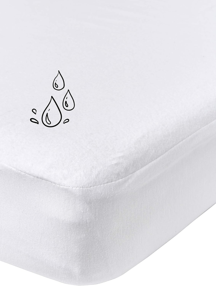 Meyco Molton Spannbettlaken - 60 x 120 cm - PU Was Bild 1