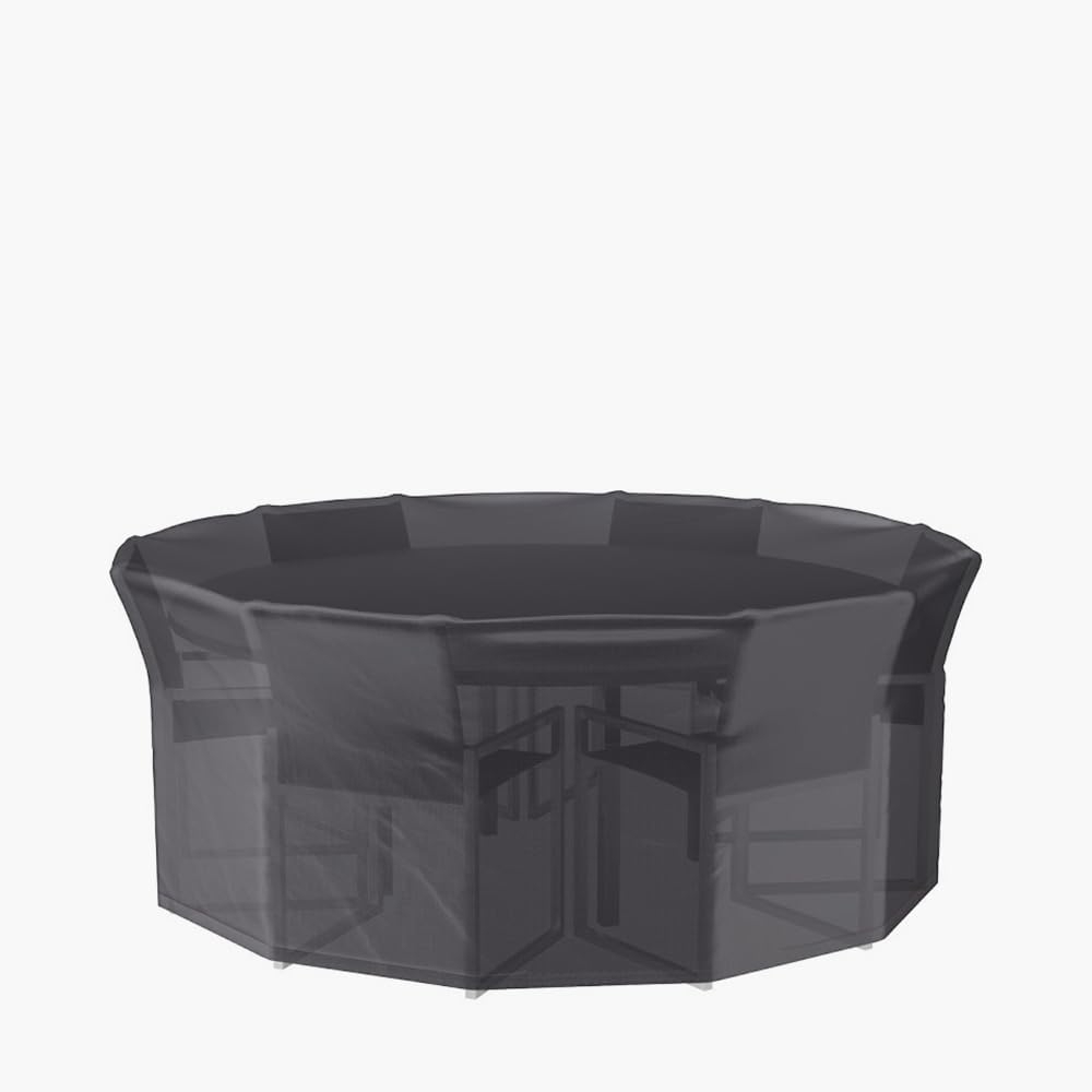 AeroCover Schutzhülle für runde Sitzgruppen Ø200xH85 cm Schutzhaube Gartentisch Tischhülle Bild 1