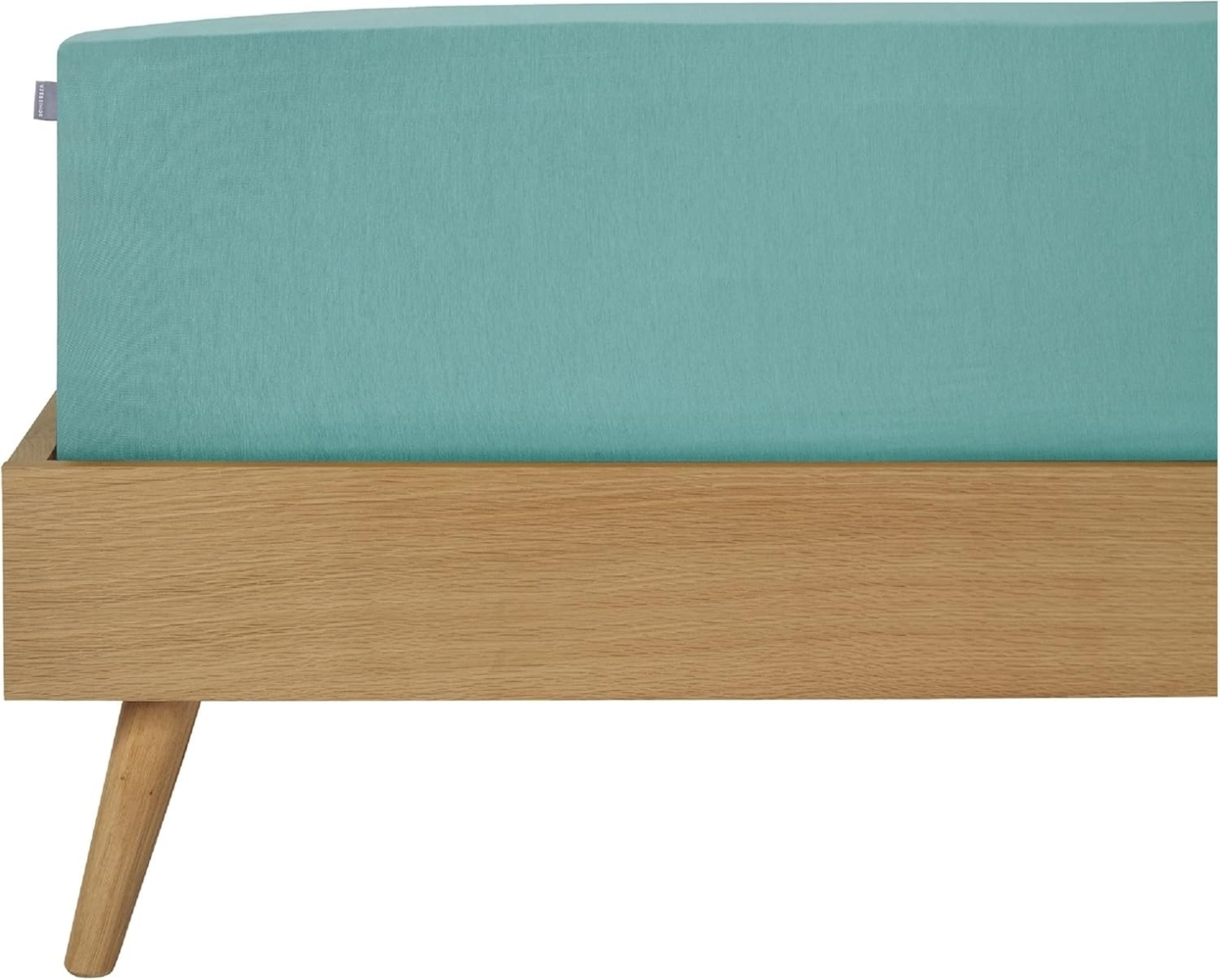 Schiesser Spannbettlaken Jessi - Edeljersey - 180 x 200 cm - Mint Bild 1