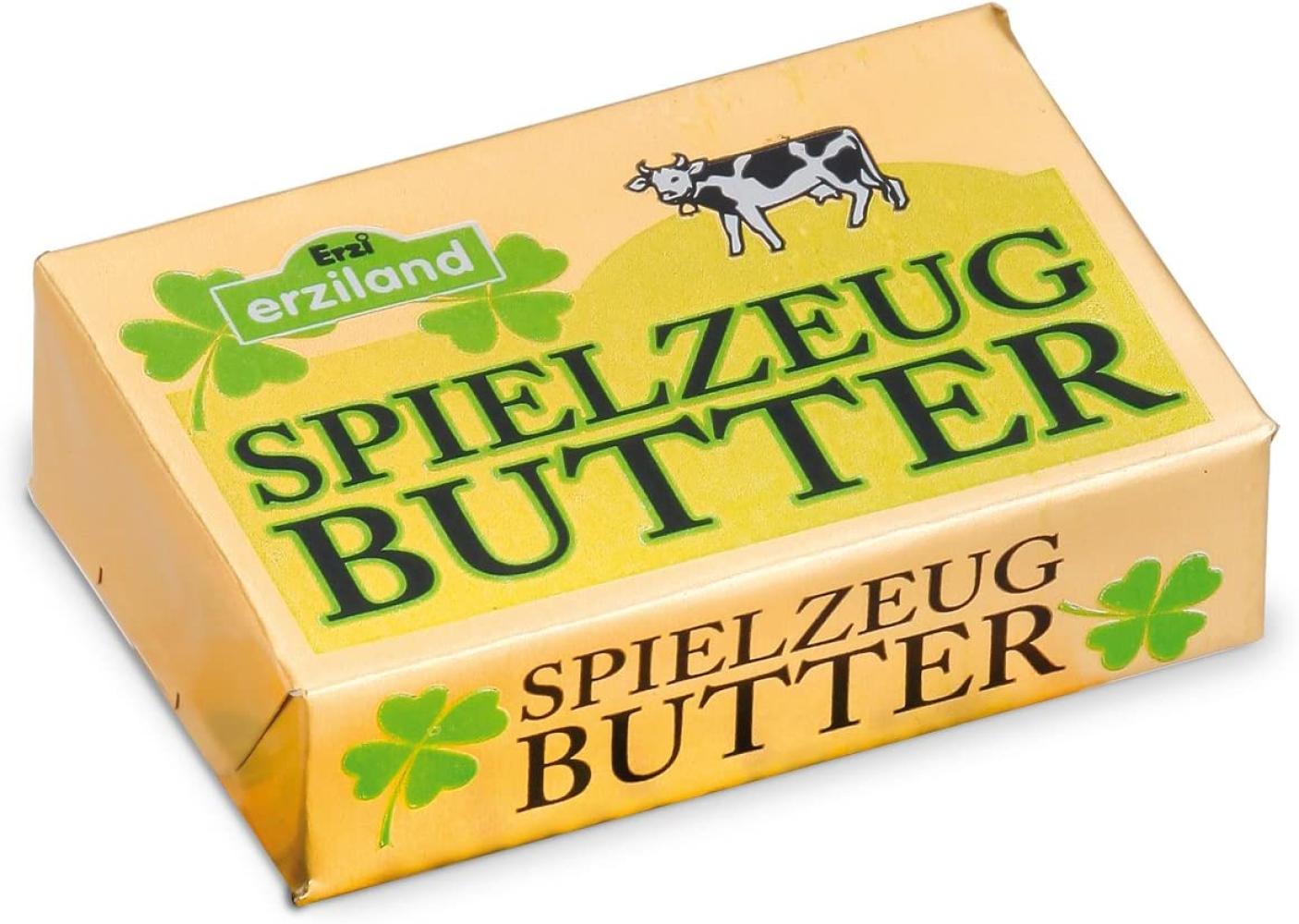 Erzi Butter, Spielzeug-Butter, Holz-Butter, Kaufladenzubehör Bild 1